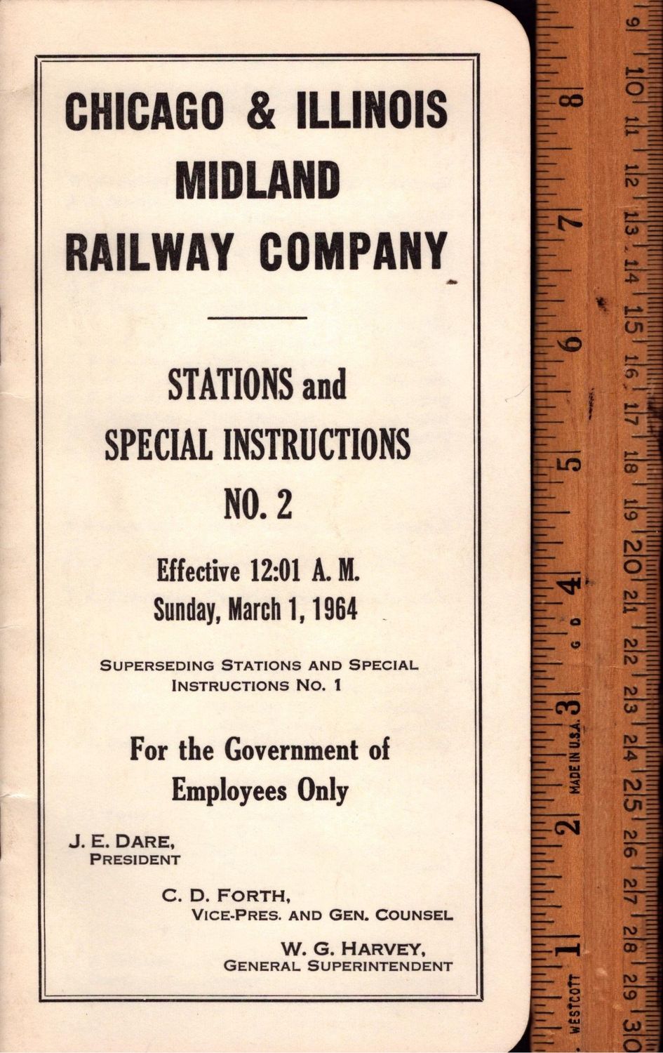 Chicago & Illinois Midland Railway 1964