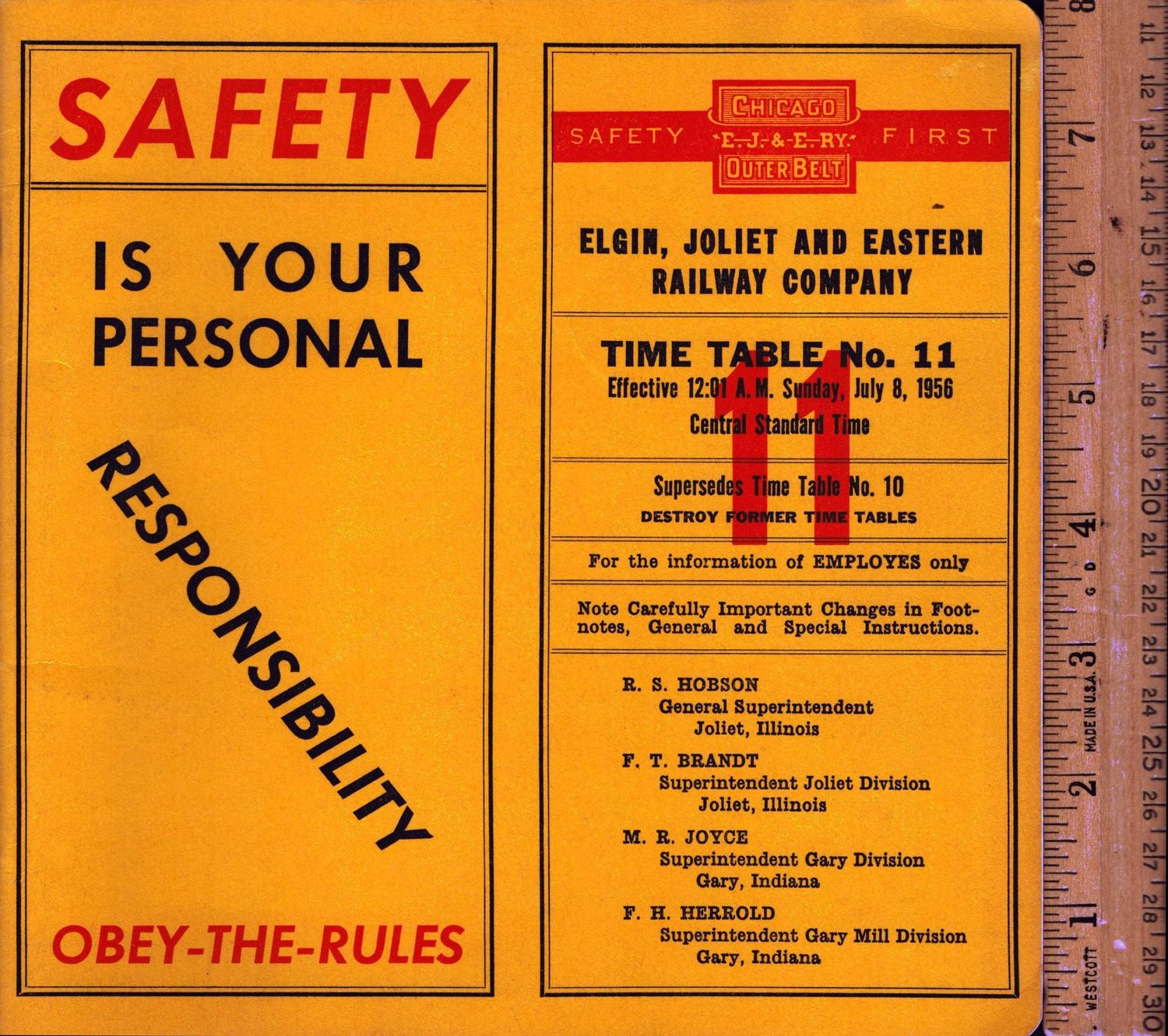 Elgin, Joliet and Eastern Railway 1956