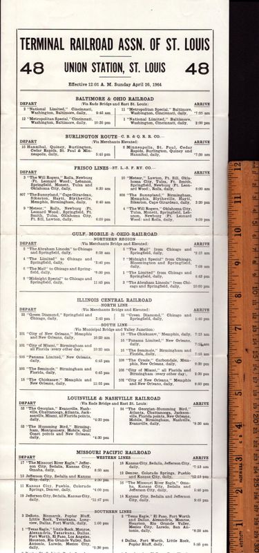 Terminal Railroad Assn. of St. Louis 1964
