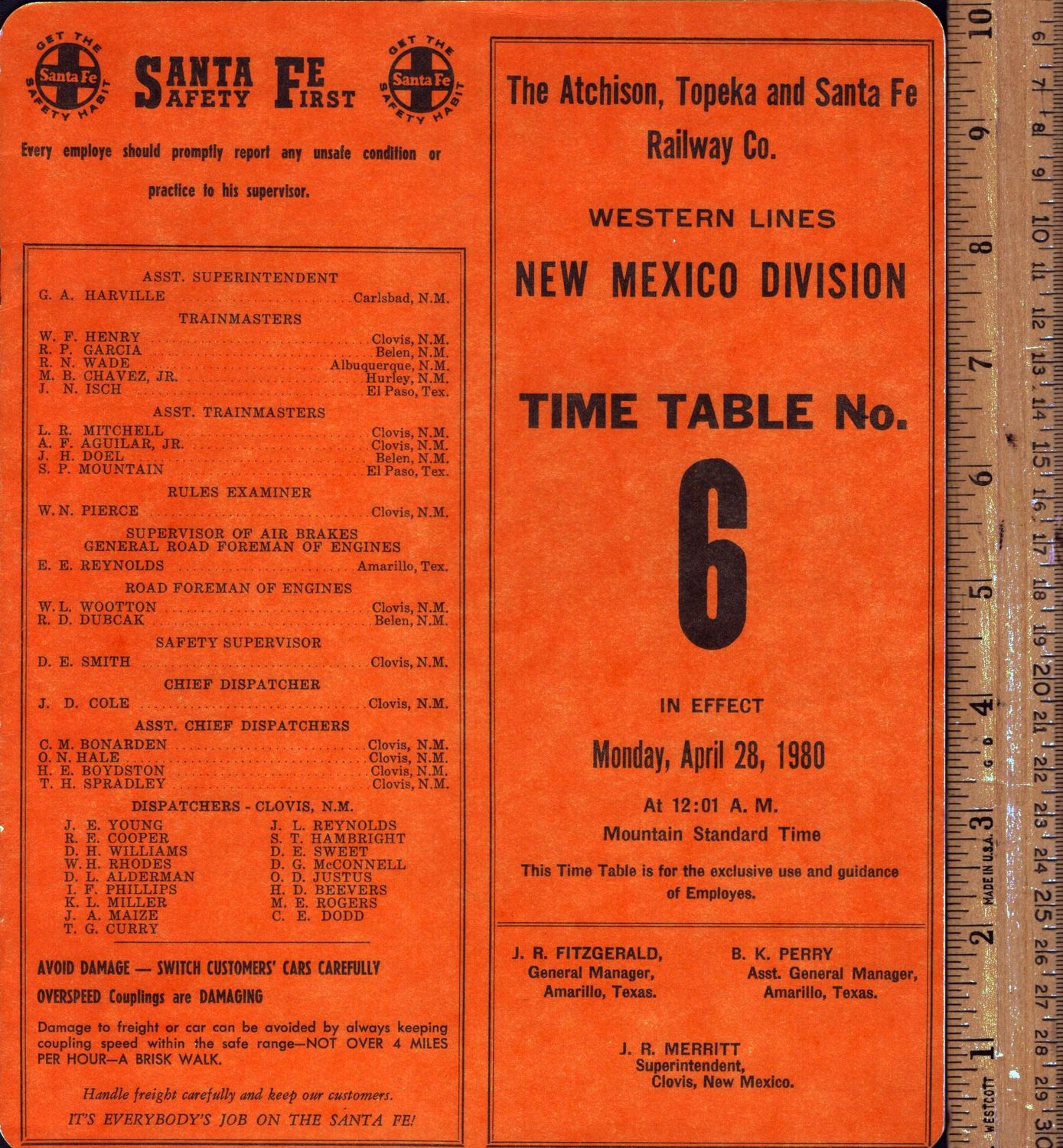 Santa Fe New Mexico Division 1980