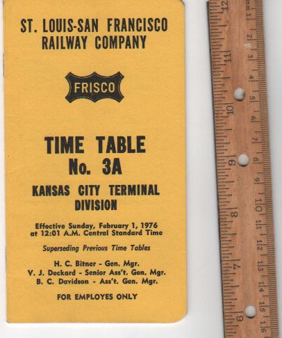 St. Louis-San Francisco Kansas City Terminal 1976