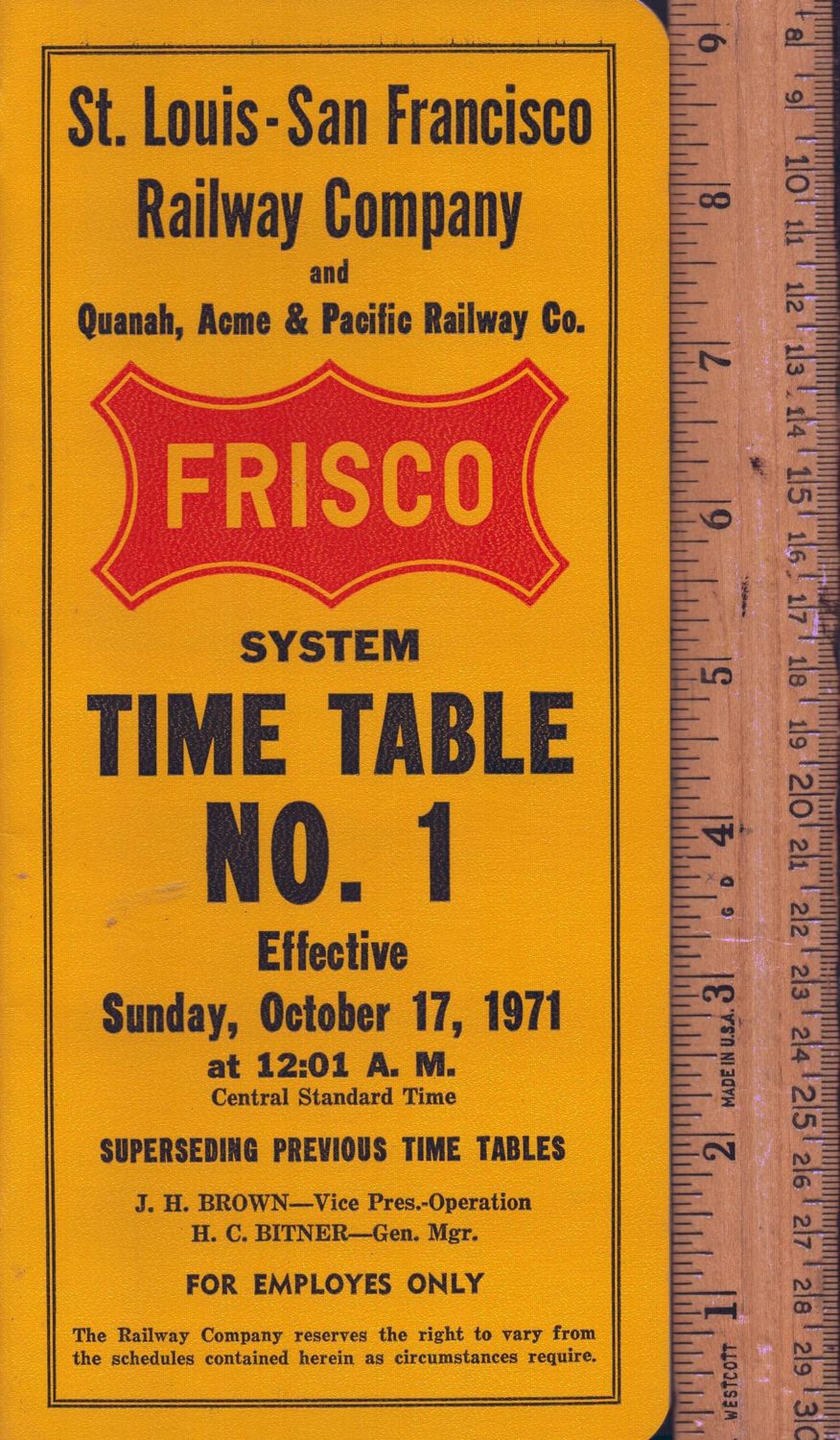 St. Louis-San Francisco Railway 1971