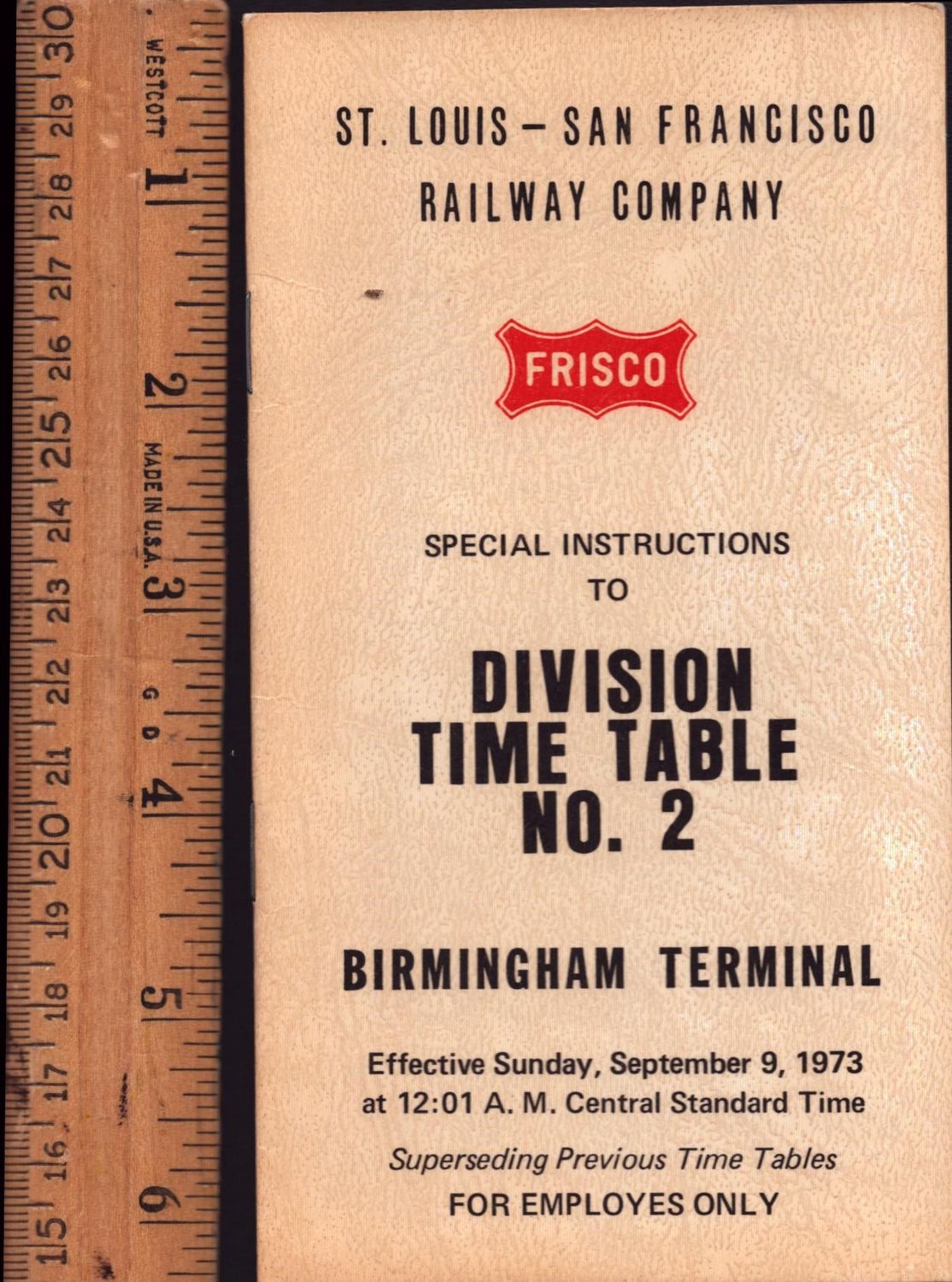 St. Louis-San Francisco Birmingham Terminal 1973