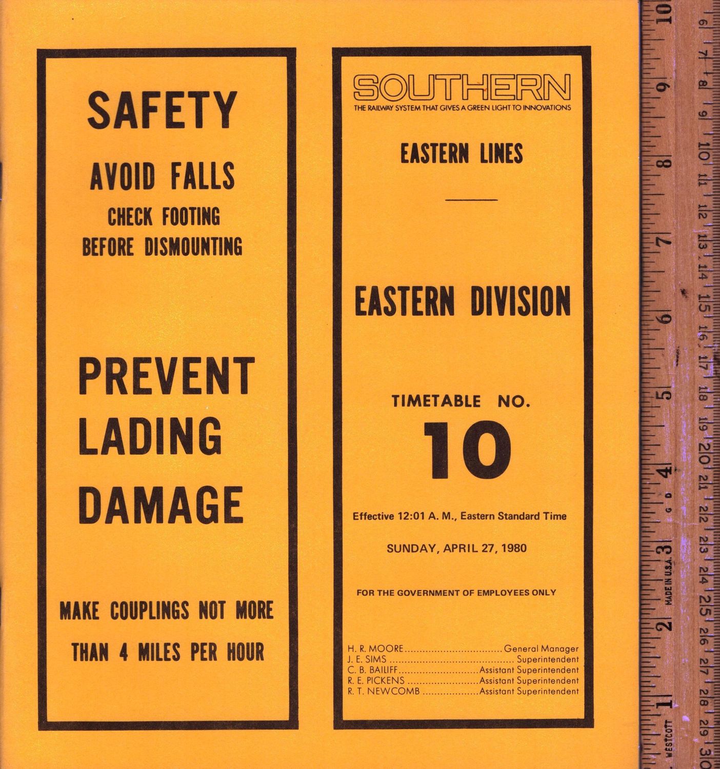 Southern Eastern Division 1980