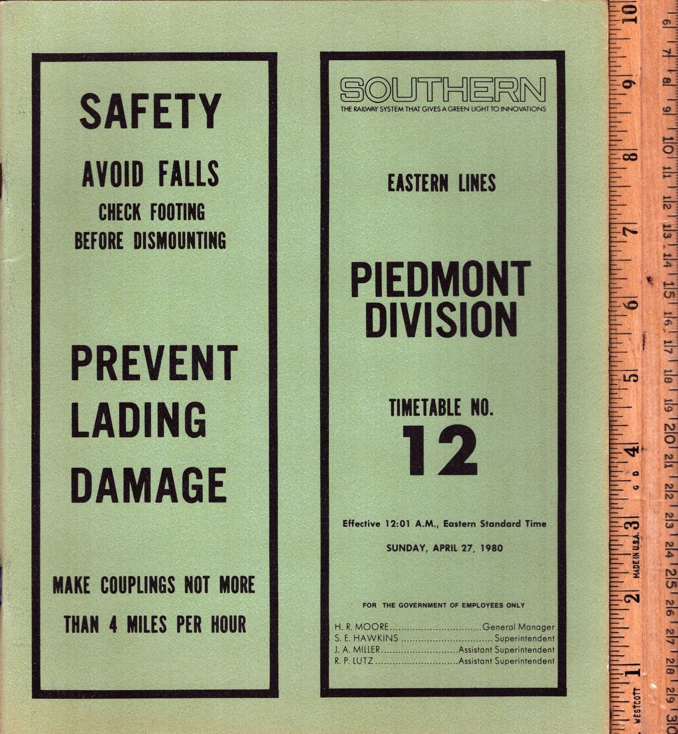 Southern Piedmont Division 1980