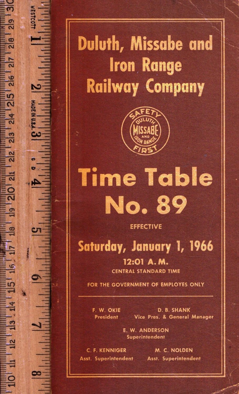 Duluth, Missabe and Iron Range Railway 1966