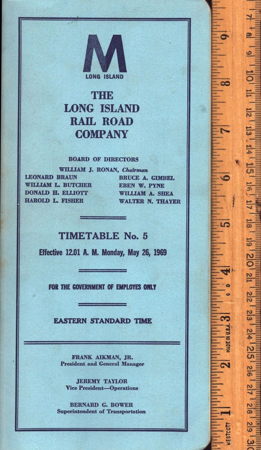 Long Island Rail Road 1969