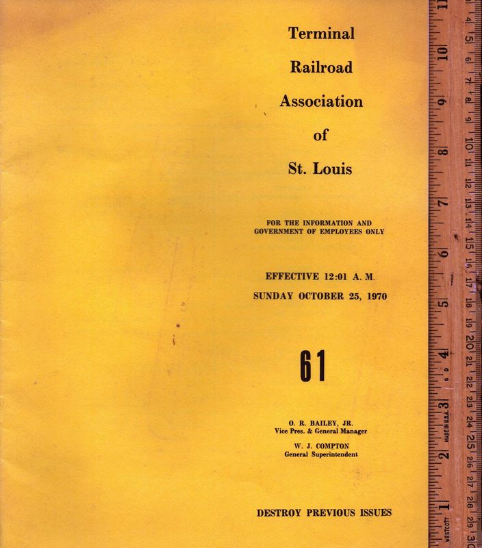 Terminal Railroad Association of St. Louis 1970