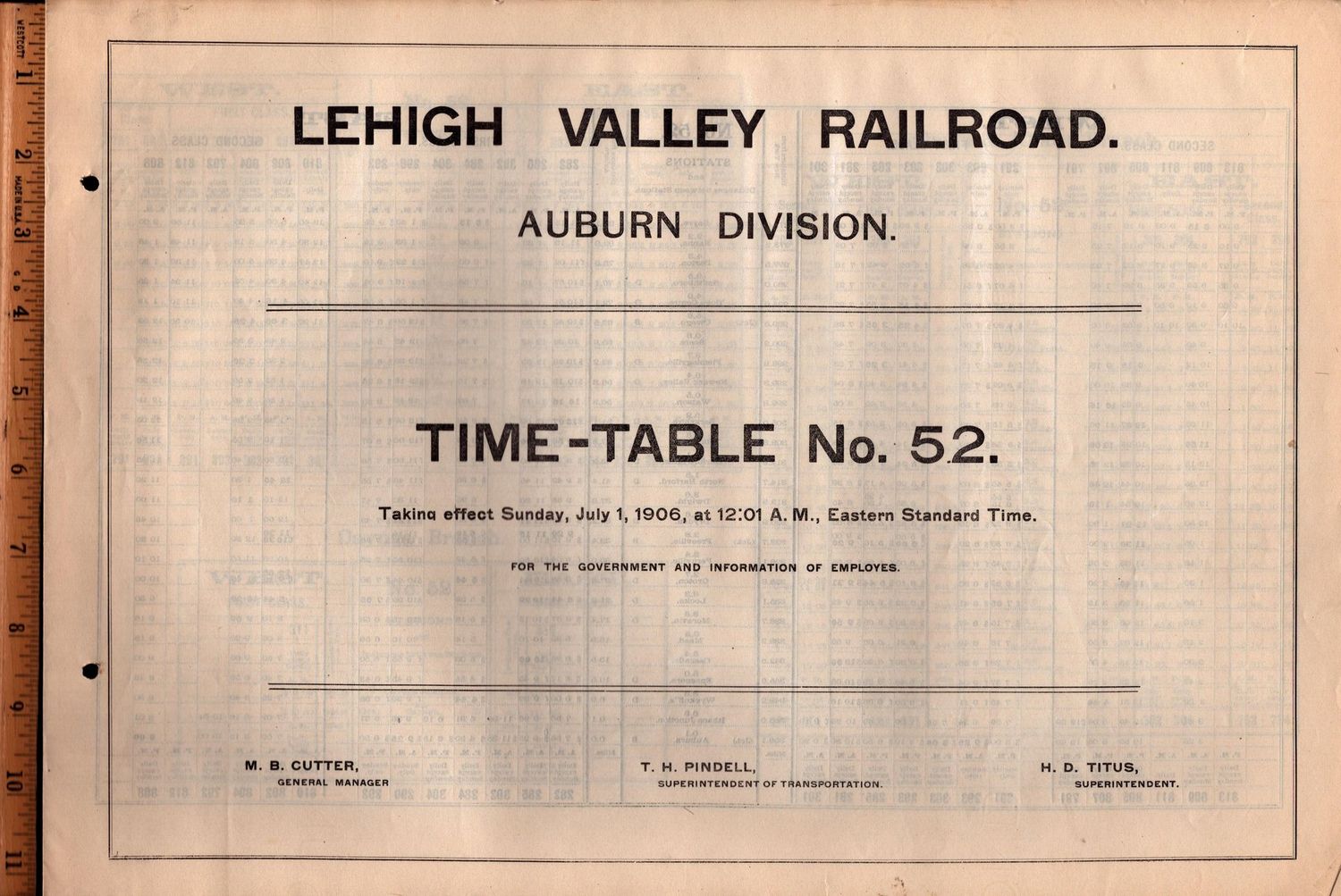 Lehigh Valley Auburn Division 1906