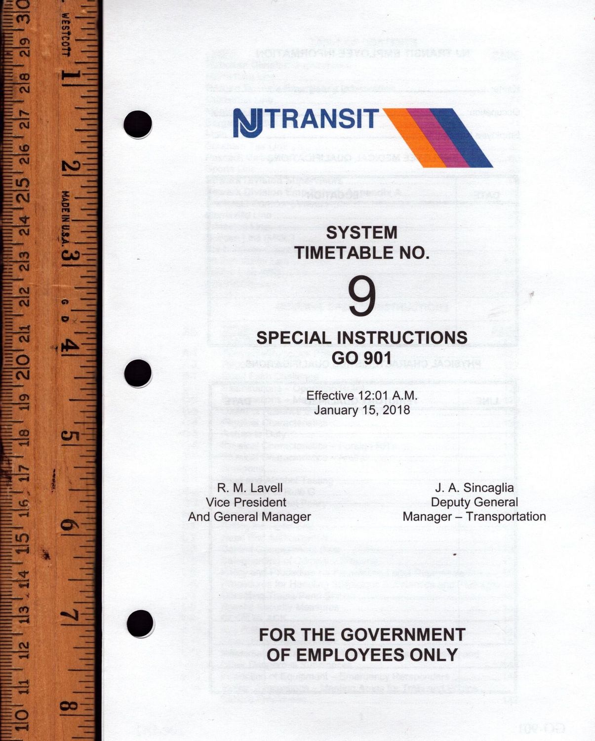 New Jersey Transit 2018