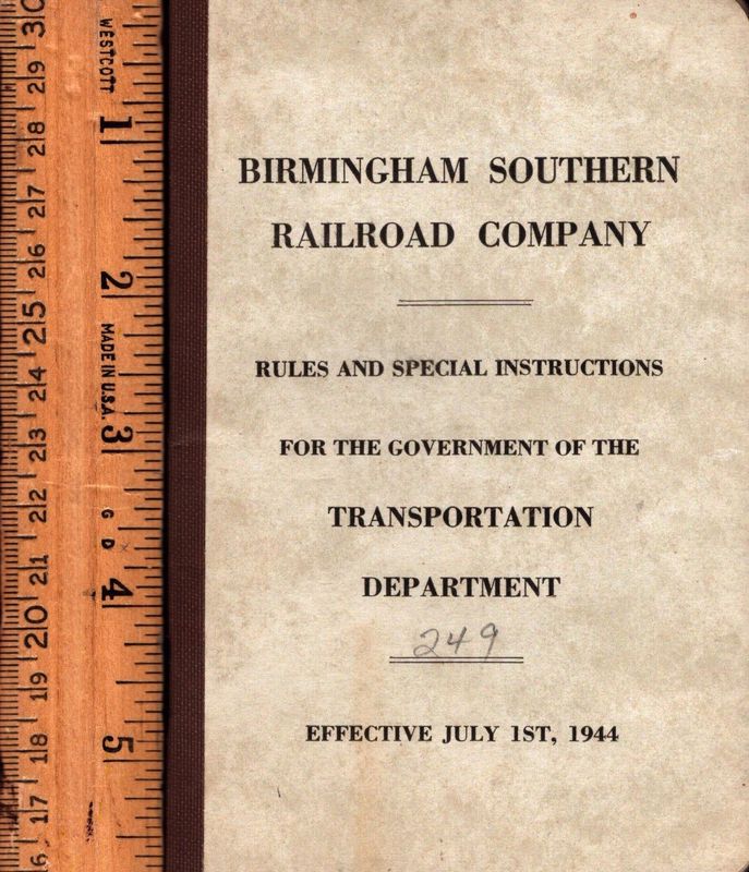 Birmingham Southern Railroad 1944
