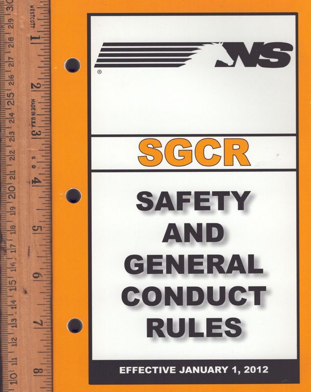 Norfolk Southern SGCR 2012