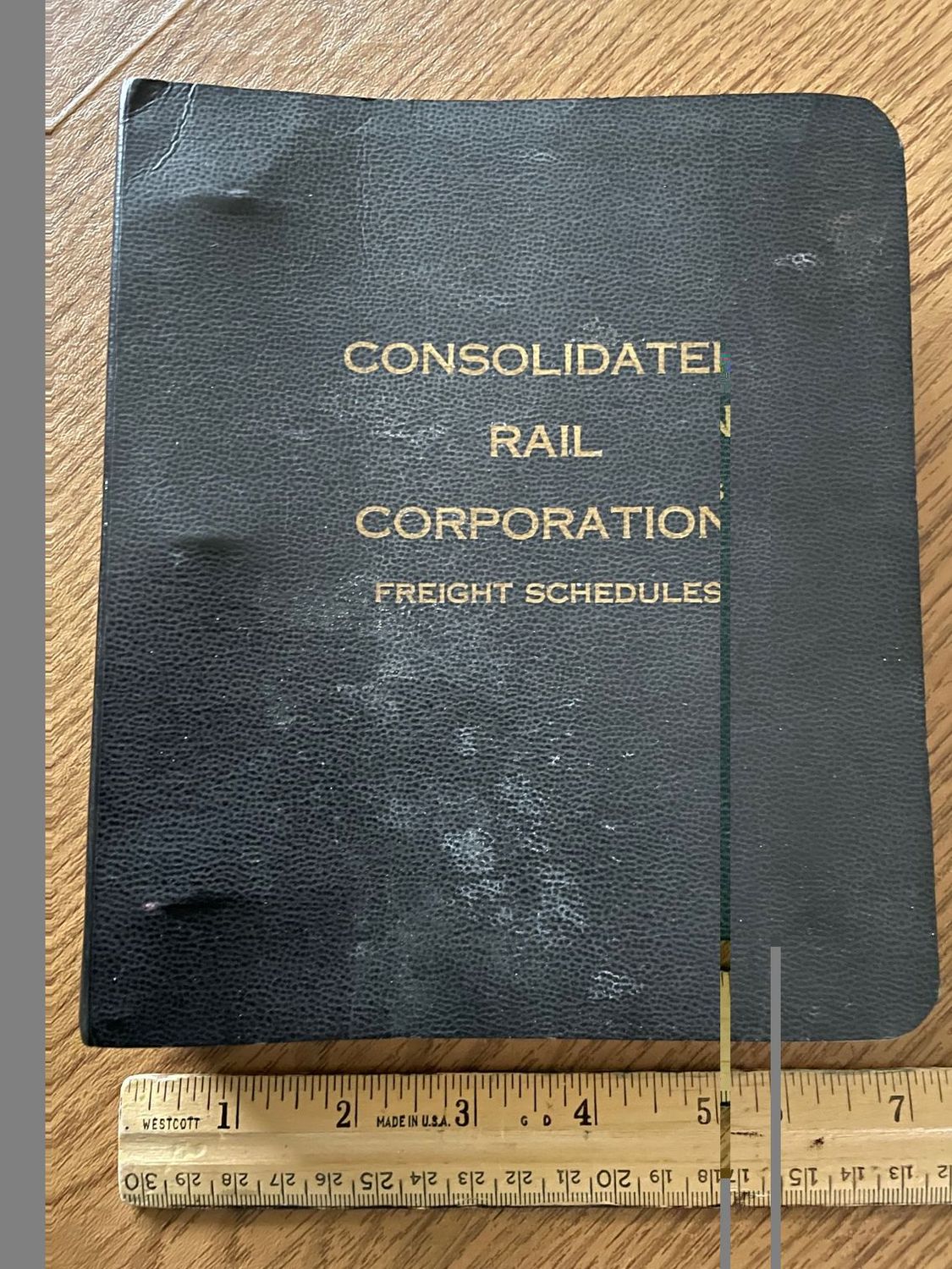 Conrail Freight Schedules 1981