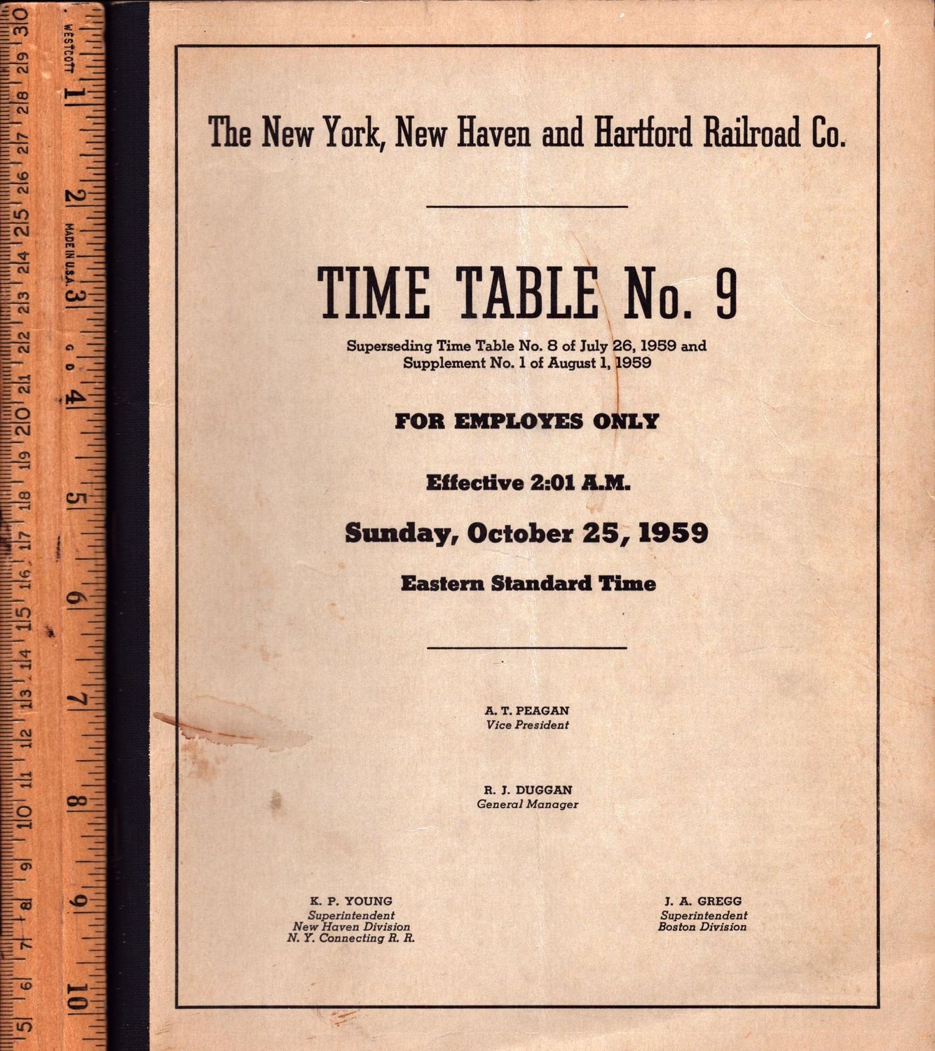 New Haven Railroad 1959