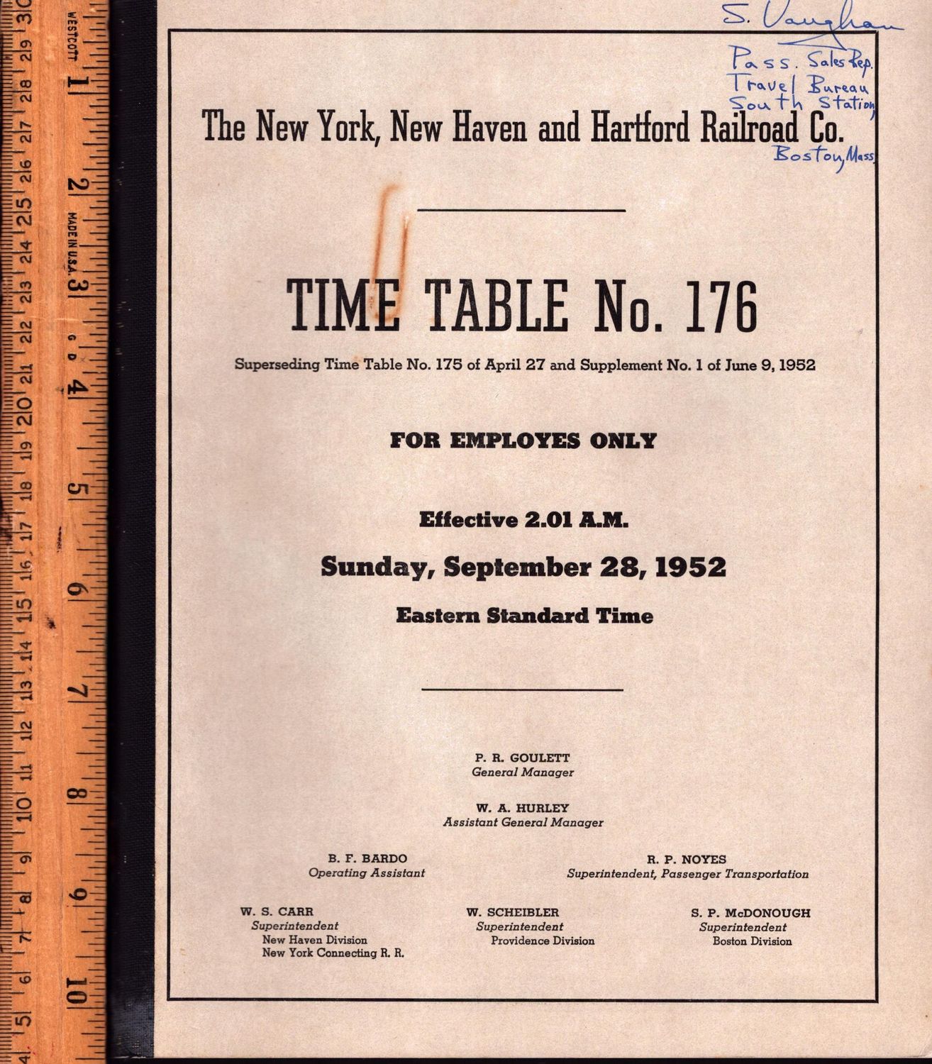 New Haven Railroad 1952