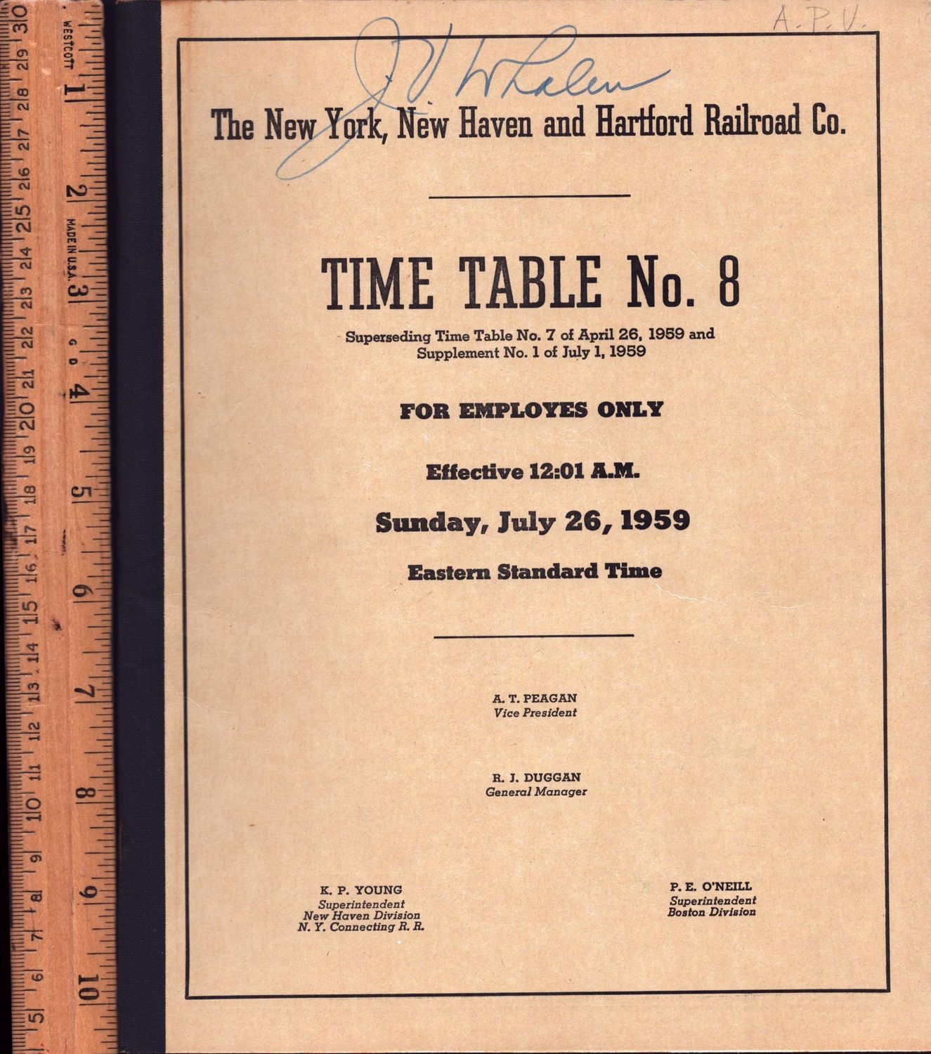 New Haven Railroad 1959