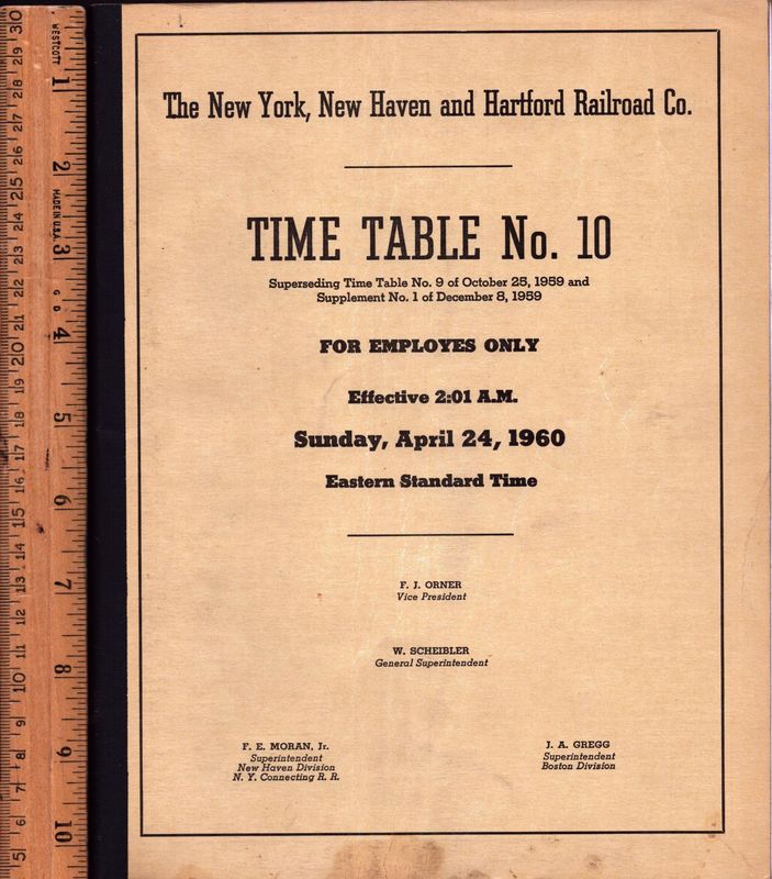 New Haven Railroad 1960