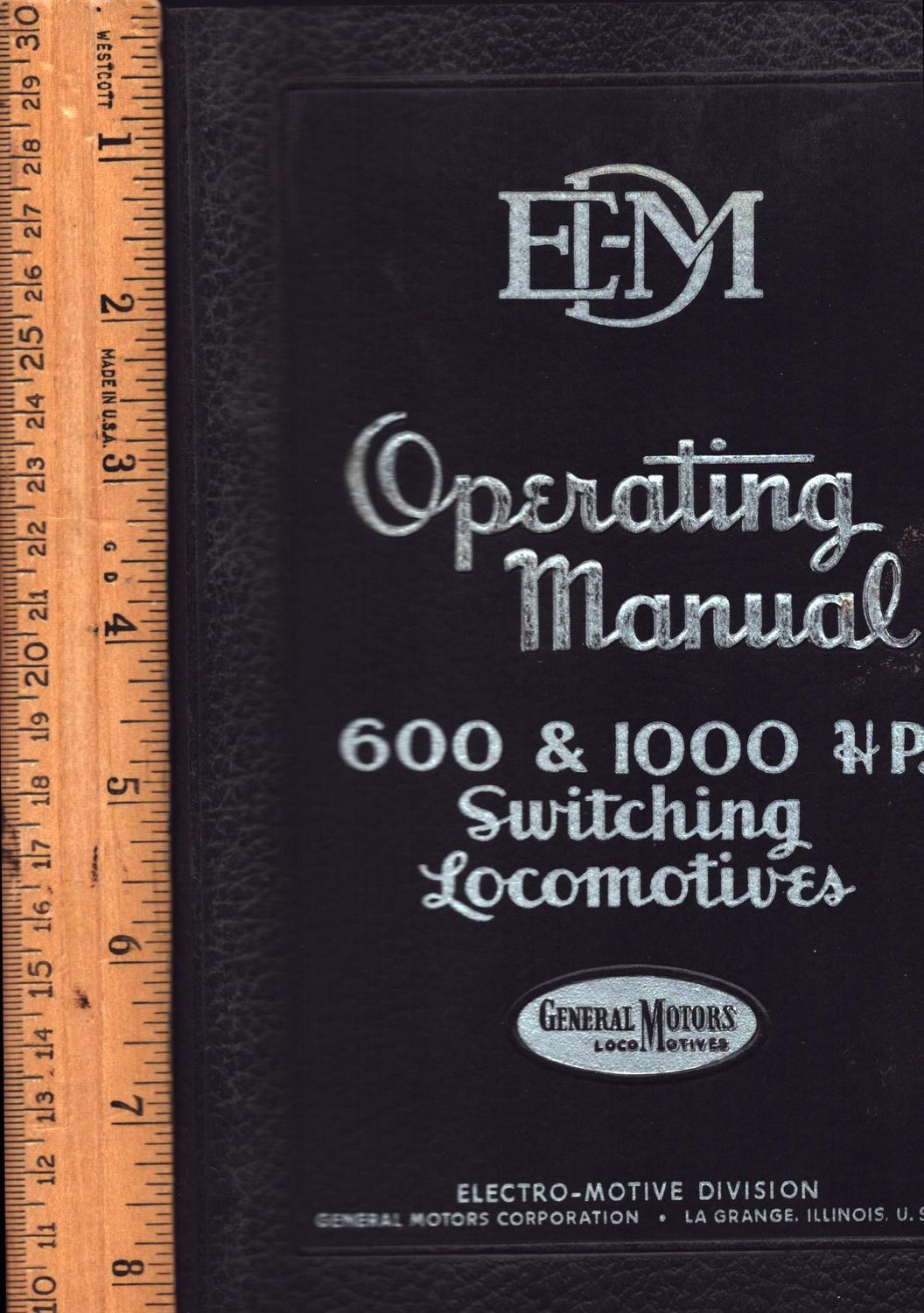 EDM Operating Manual 600 & 1000 HP Switching Locomotives