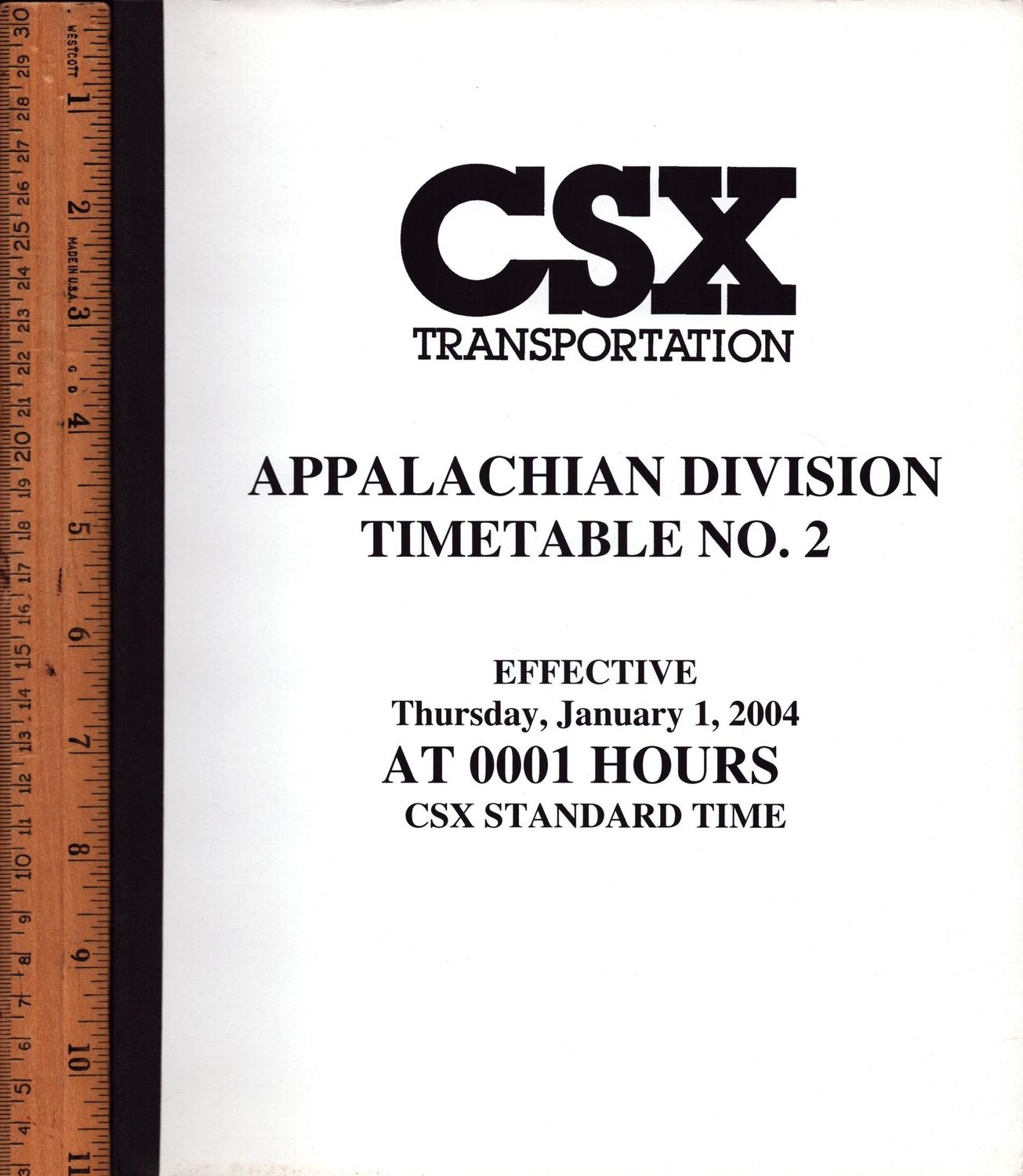 CSX Appalachian Division 2004