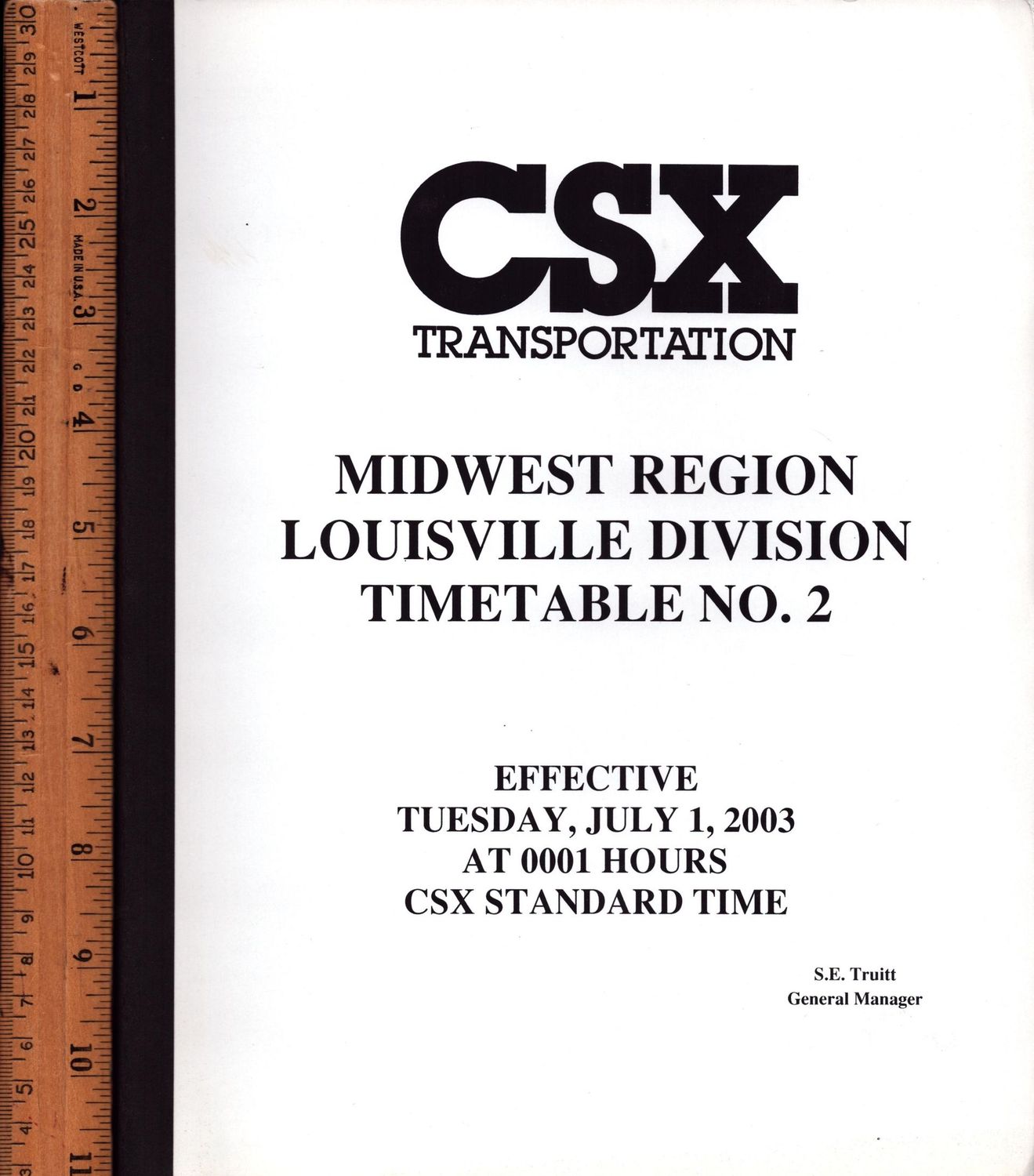 CSX Louisville Division 2003