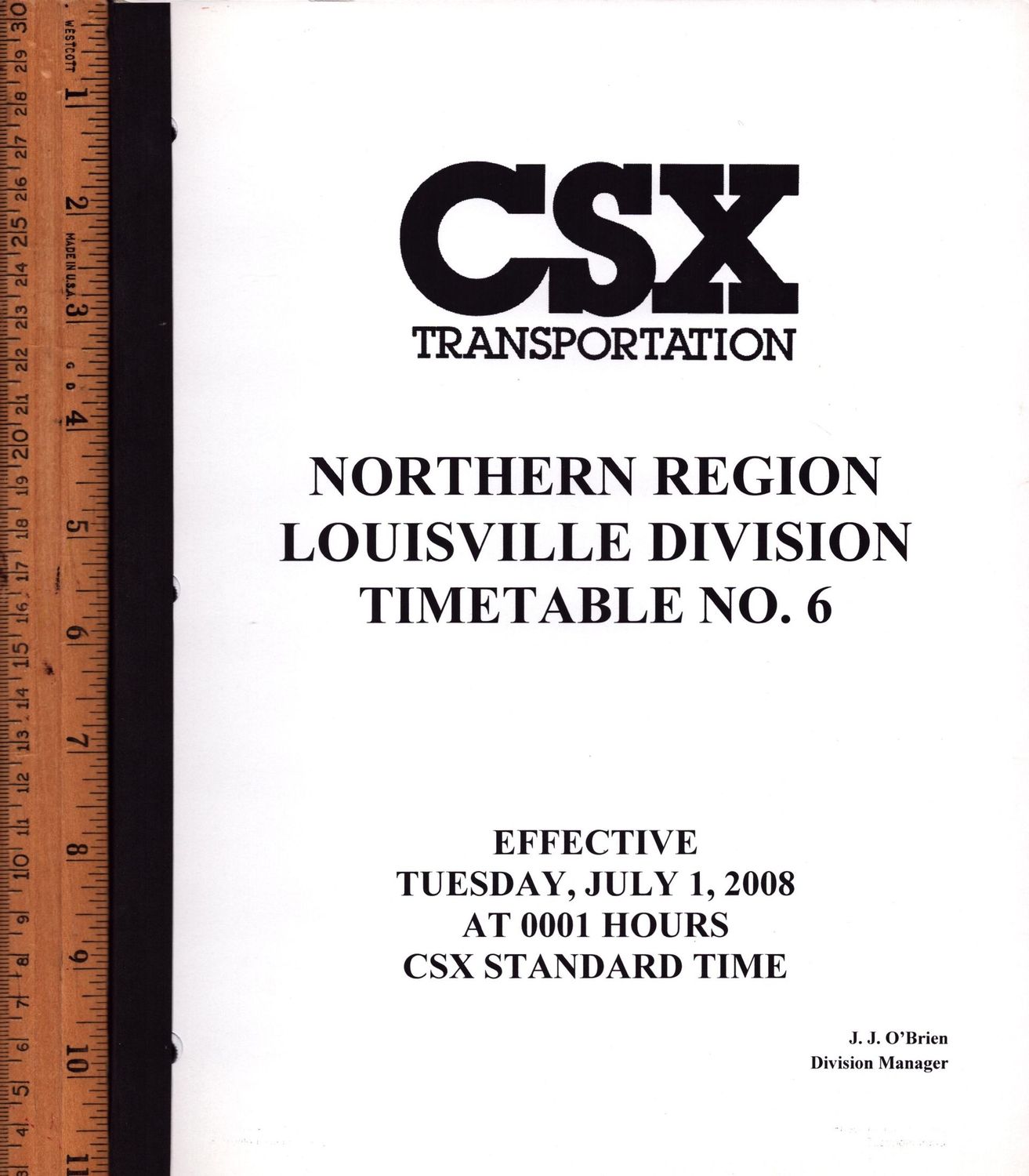 CSX Louisville Division 2008