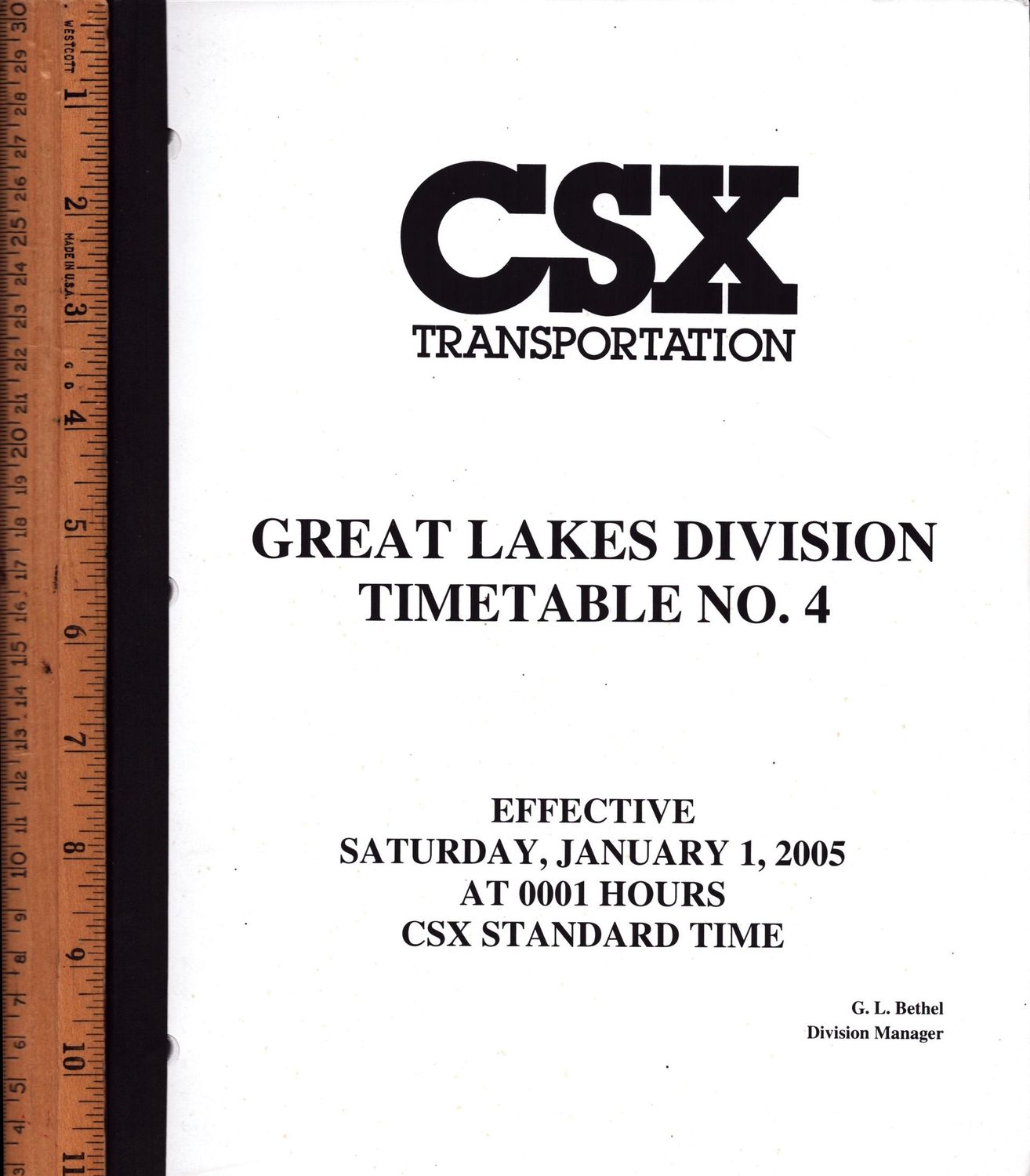 CSX Great Lakes Division 2005