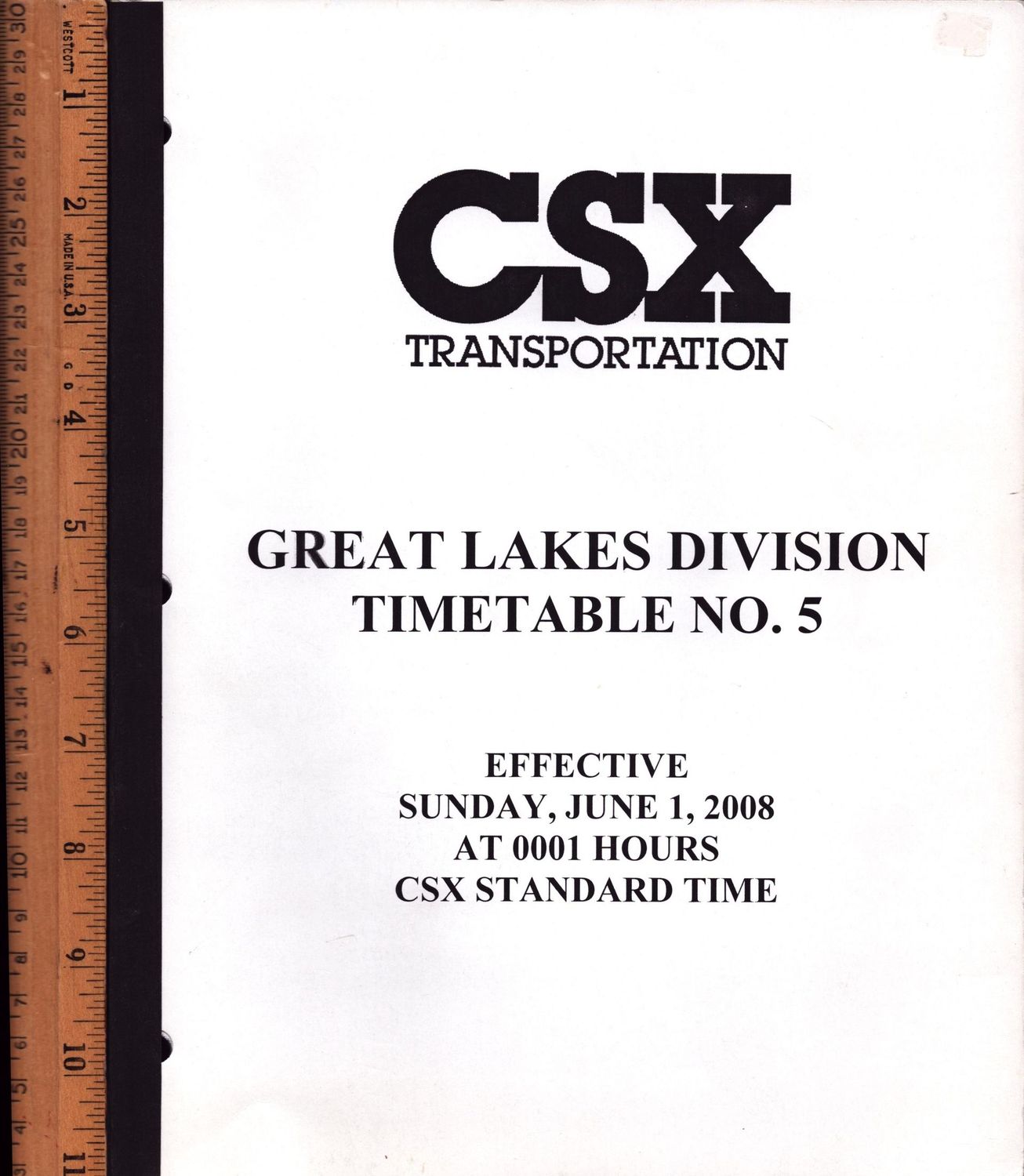 CSX Great Lakes Division 2008