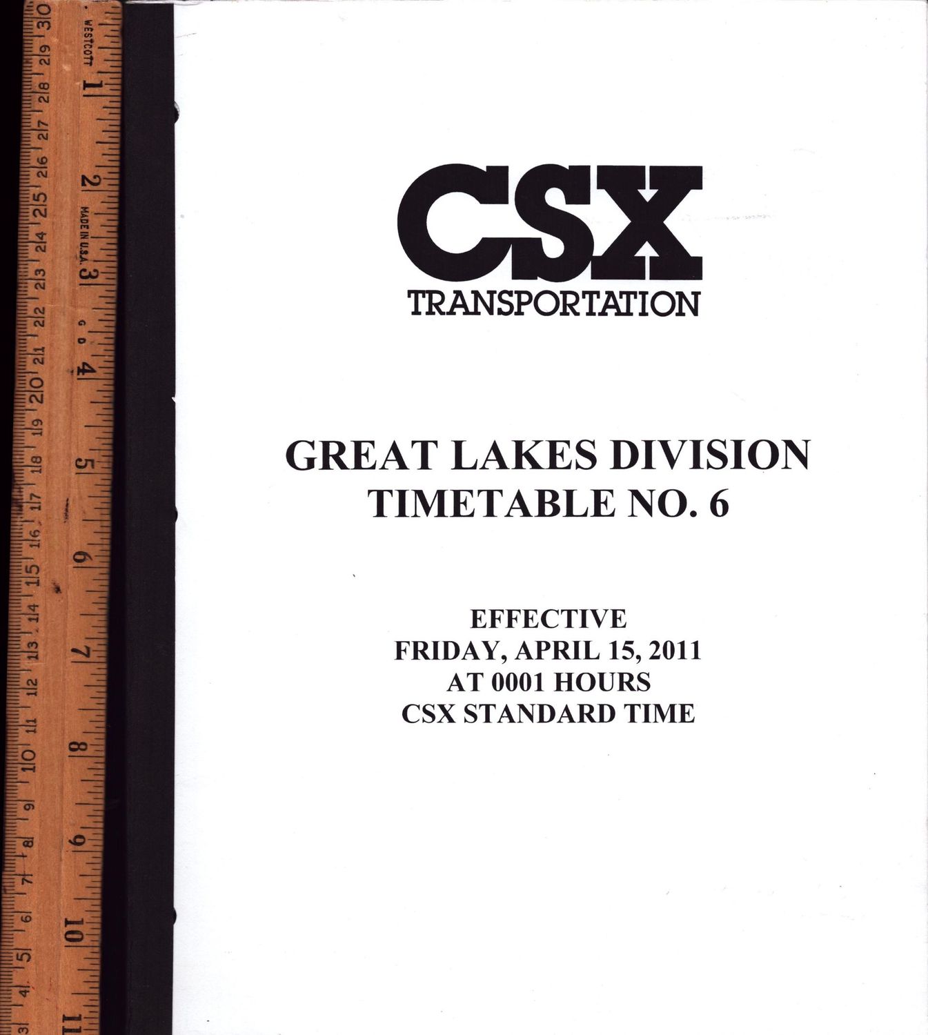 CSX Great Lakes Division 2011