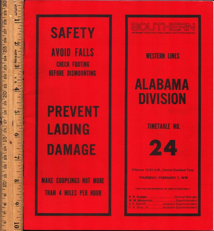 Southern Alabama Division 1979