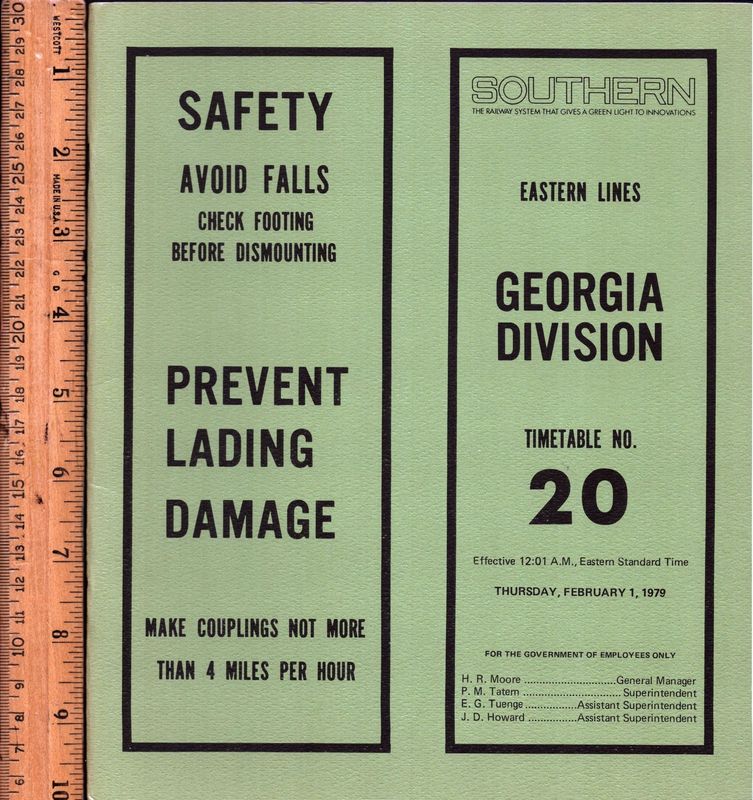 Southern Georgia Division 1979