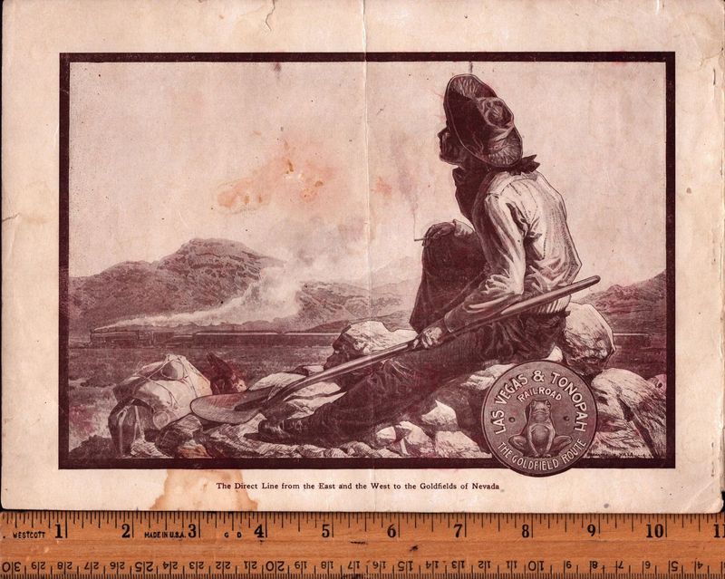 Las Vegas & Tonopah Railroad ad