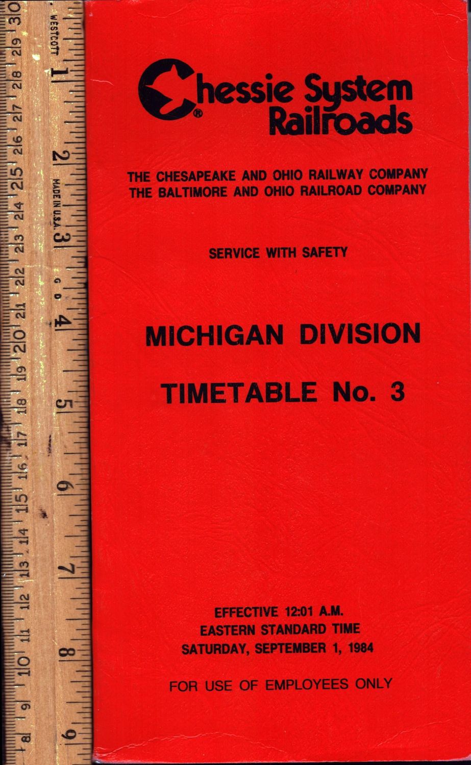 Chessie System Michigan Division 1984