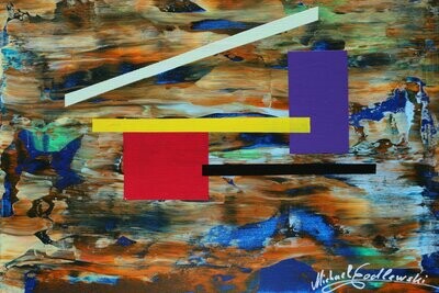 Kunst auf Leinwandkarton