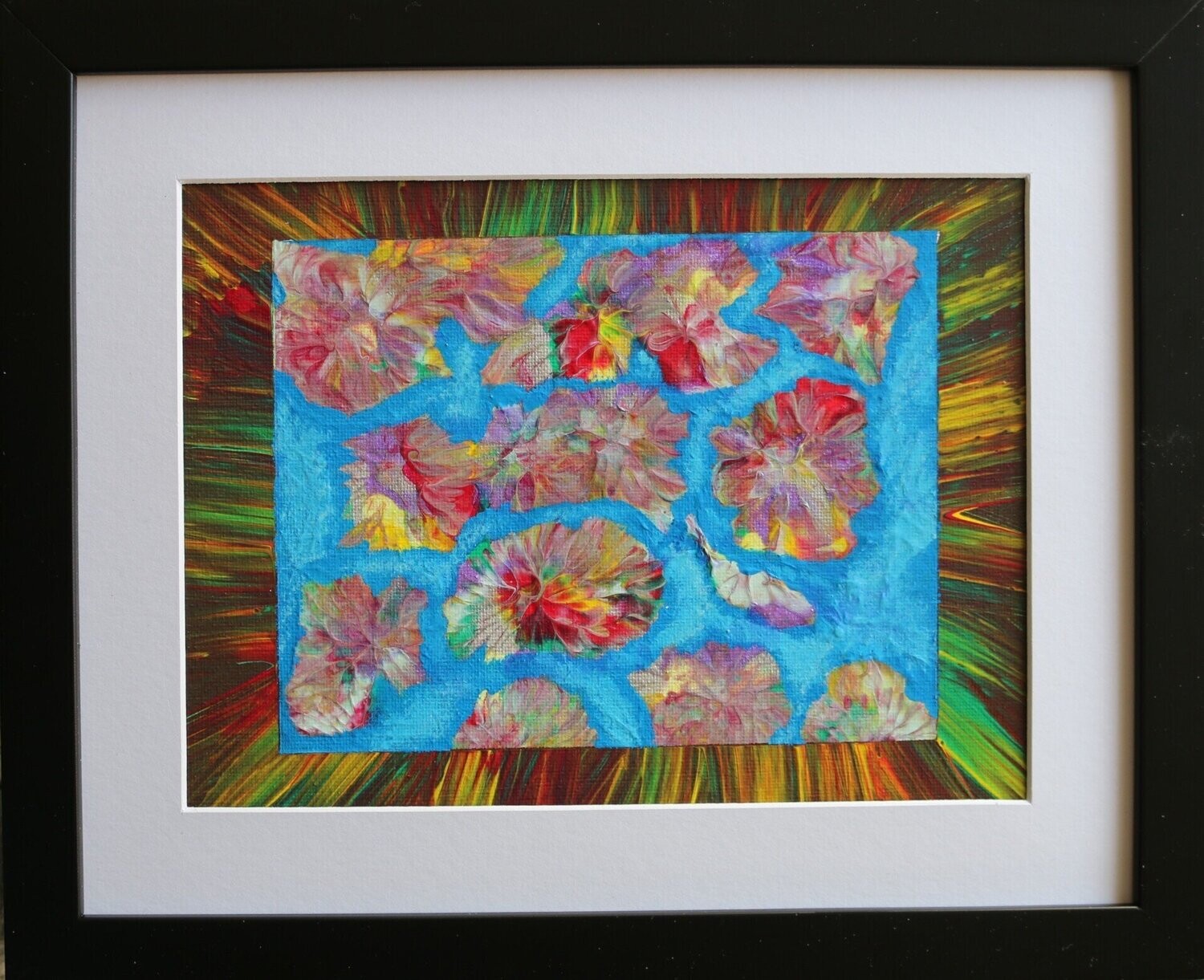 Colorfields Nr 1 (20x24cm) incl. Rahmung