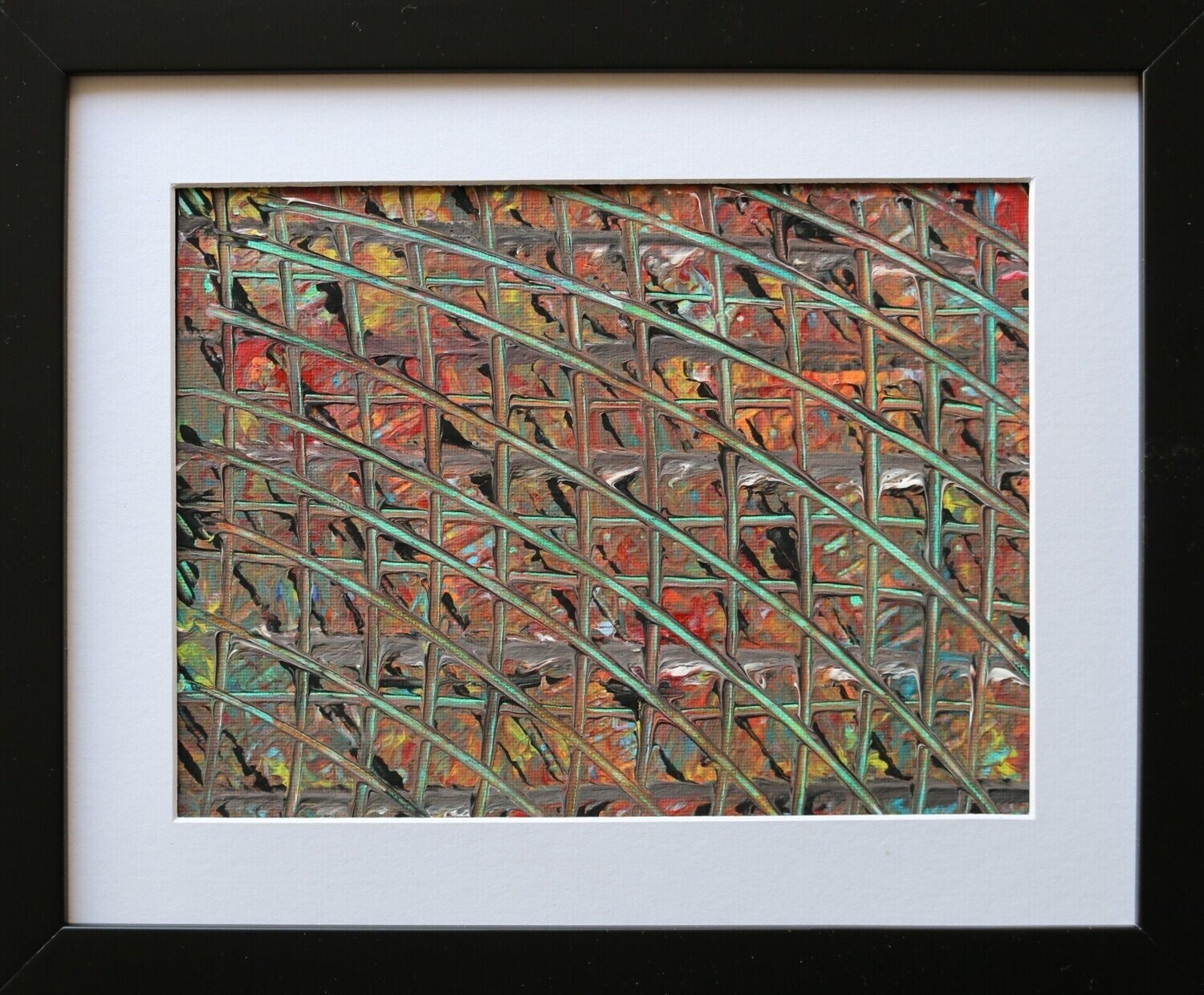 Colorfields Nr 4 (20x24cm) incl. Rahmung