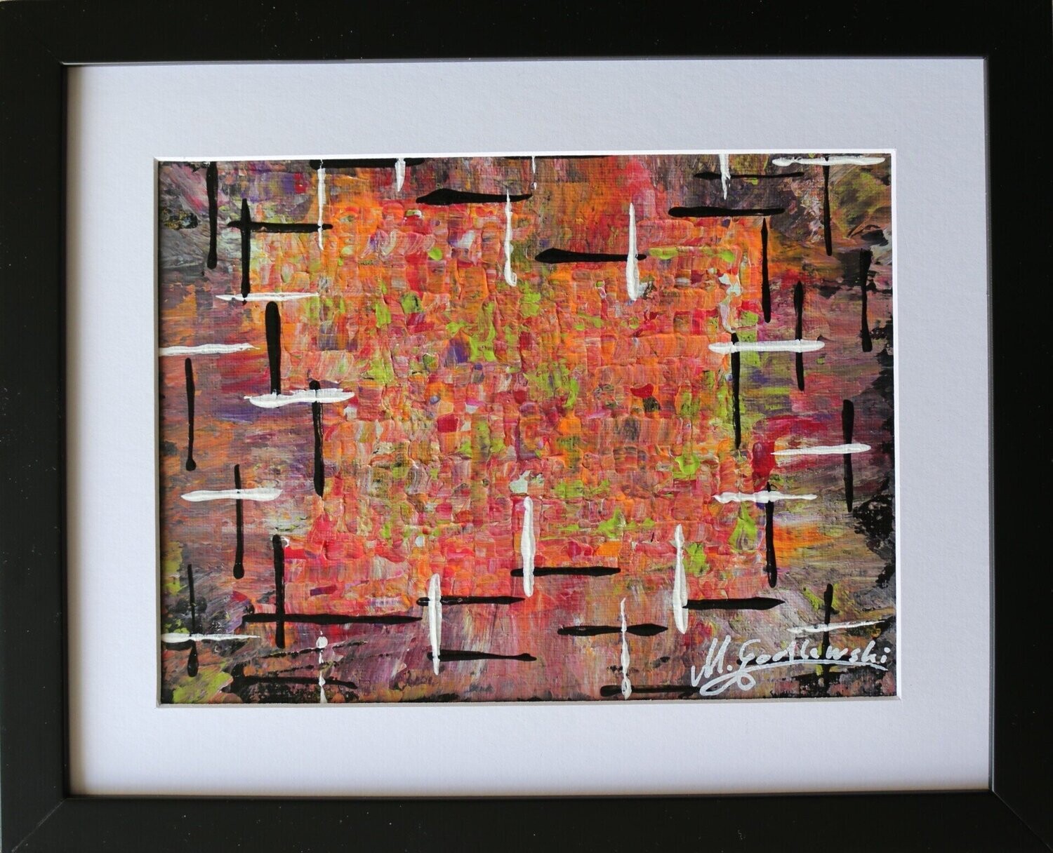 Colorfields Nr 6 (20x24cm) incl. Rahmung