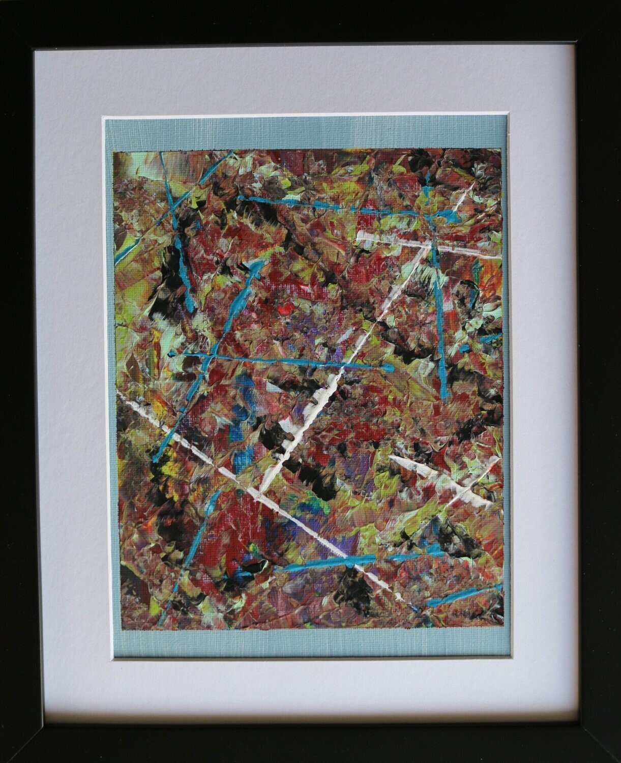 Colorfields Nr 9b (20x24cm) incl. Rahmung, 2 von 2