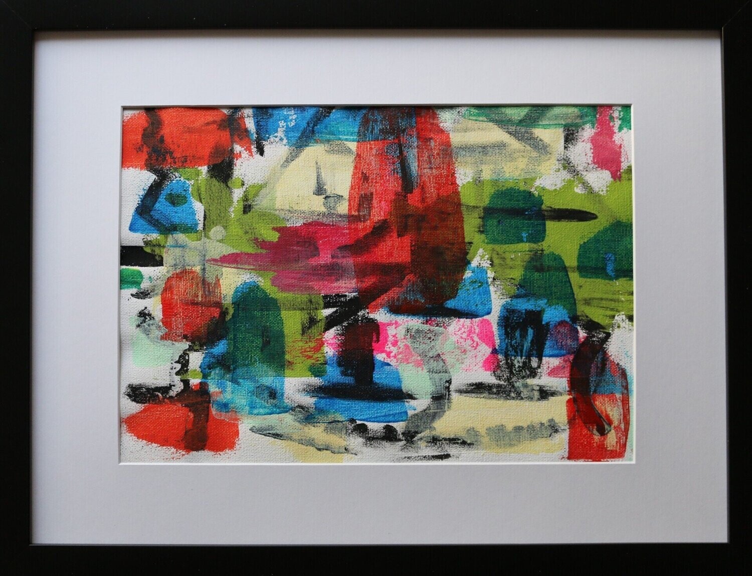 Colorfield Nr 4 (incl rahmung) Acryl auf Leinwand