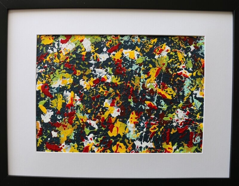 Colorfield Nr 18 (24x30 cm) incl Rahmung