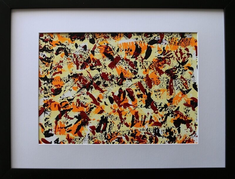 Colorfield Nr 11 (24x30 cm) incl Rahmung