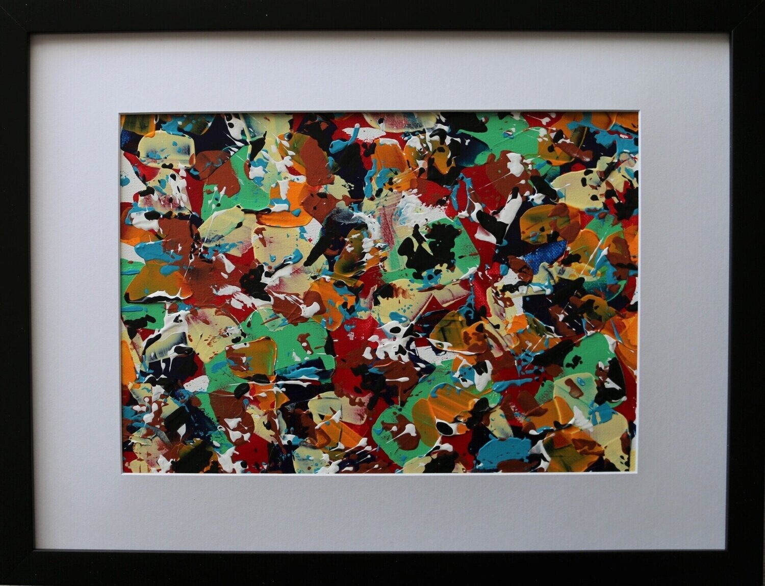 Colorfield Nr 10c (24x30 cm) incl Rahmung, 3/4