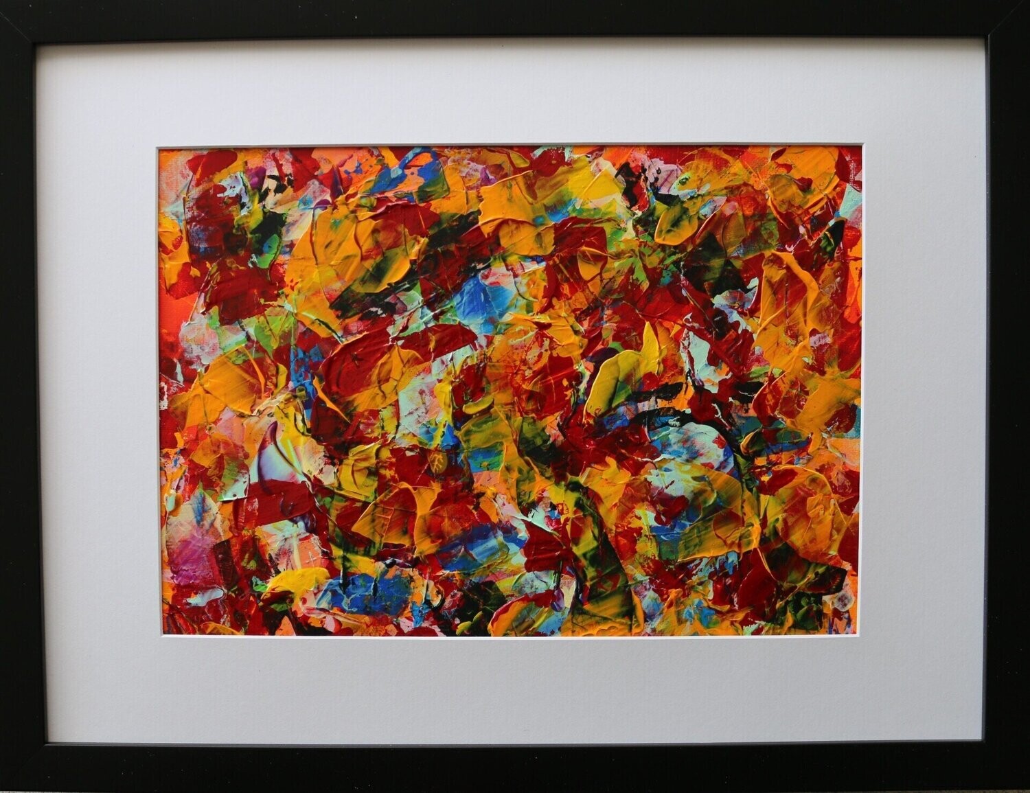 Colorfield Nr 15 (24x30 cm) incl Rahmung