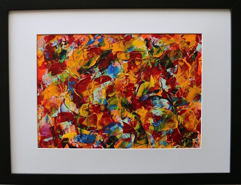 Colorfield Nr 15 (24x30 cm) incl Rahmung