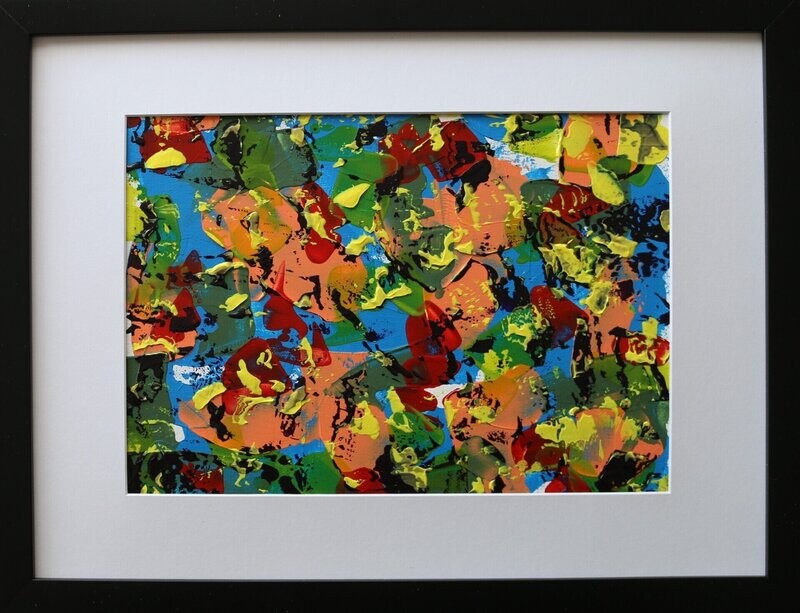 Colorfield Nr 12b (24x30 cm) incl Rahmung, 2/4