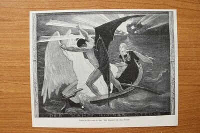 Historische ORIGINALE Kunst und Grafik