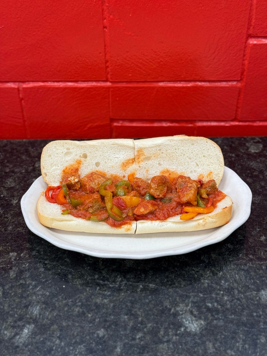 Veal & Peppers Wedge