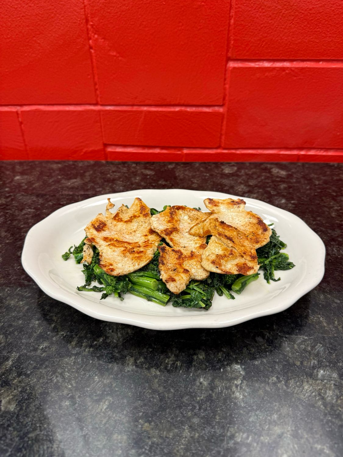 Grilled Chicken with Broccoli Rabe Dish Grilled Chicken with Broccoli Rabe Dish