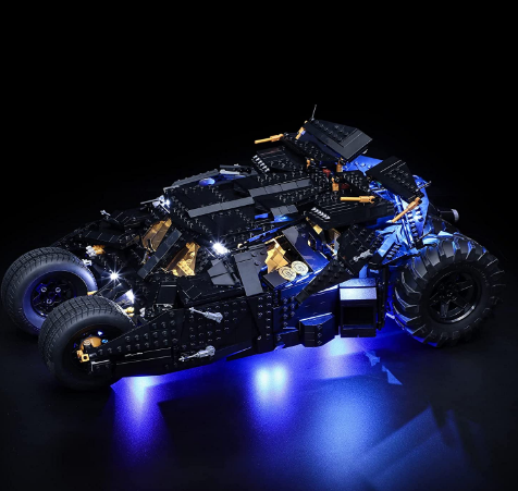 BRIKSMAX Led Lighting Kit for Batman Batmobile Tumbler - Compatible with Lego 76240 Building Blocks Model- Not Include The Lego Set