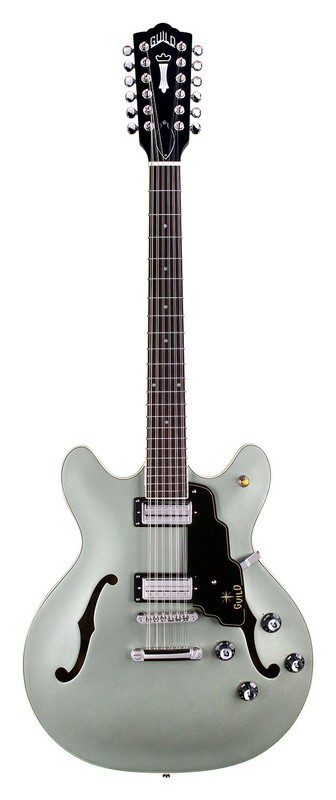 Guild Starfire IV ST-12 - Twelve String Semi Hollow Body Electric Guitar with Guild Hardshell Case