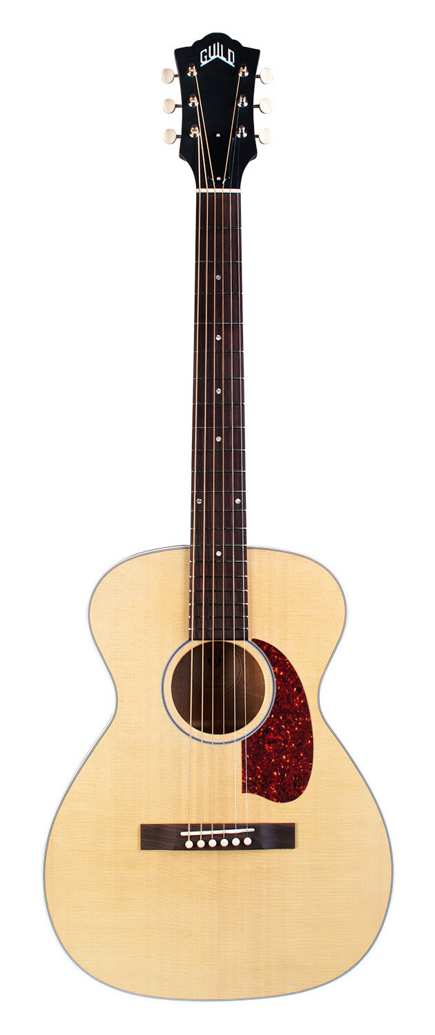 Guild USA M-40E Troubadour - Handmade in the USA - All Solid, Sitka Spruce Top/Mahogany back/sides